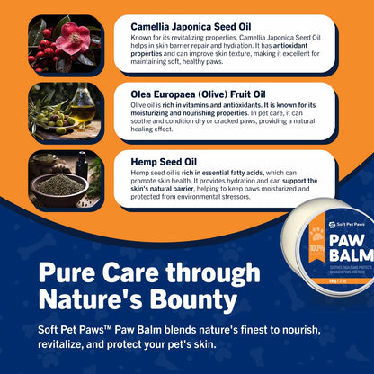 Organic Paw Balm - Soft Pet Paws™ - Soft Pet Paws